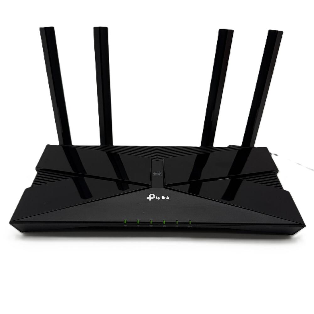 TP-Link AX3000 Dual-Band Gigabit Wi-Fi 6 Router - Black